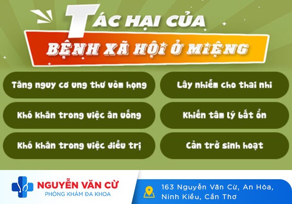 Nhận biết nhanh các dấu hiệu sùi mào gà ở miệng