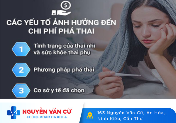 Chi phí phá thai theo từng tháng tuổi bao nhiêu tiền?