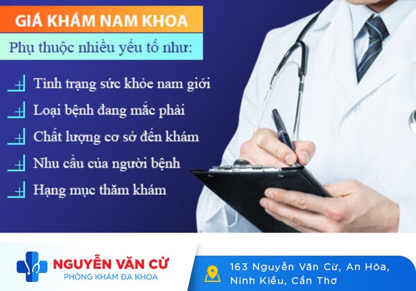 Giá khám ngoại khoa nam giới hết bao nhiêu tiền?