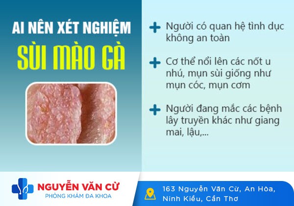 Khám sùi mào gà ở đâu Cần Thơ chính xác, bảo mật?