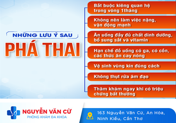 Địa chỉ đình chỉ thai tại Cần Thơ