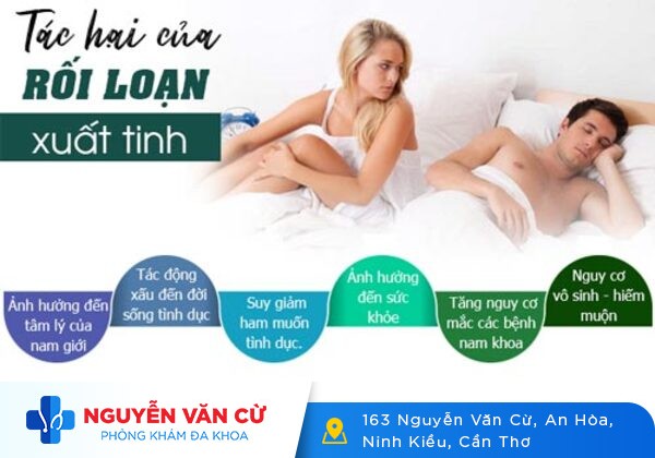 Nguyên nhân quan hệ không xuất, khó xuất tinh