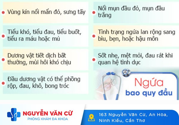Ngứa dương vật là dấu hiệu bệnh gì?