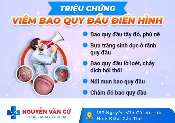 Đau buốt quy đầu – khám ngay kẻo hối hận