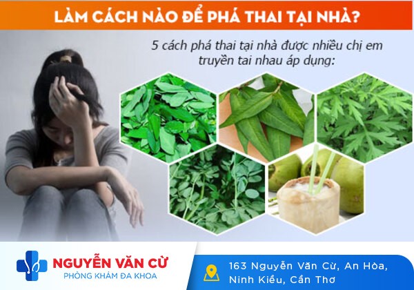 Tư vấn chị em những cách làm sảy thai tự nhiên tại nhà
