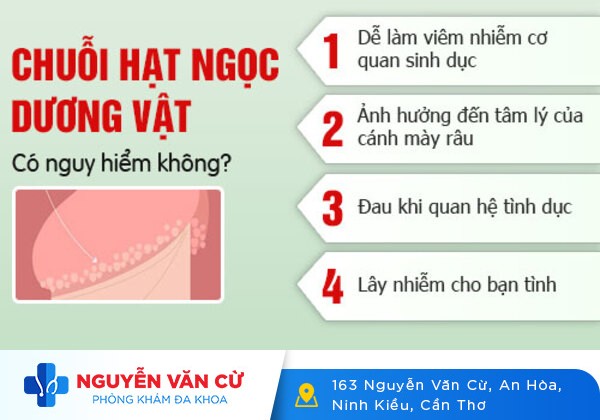 Phương pháp điều trị hạt ngọc dương vật hiệu quả tại Cần Thơ