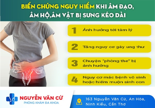 Sưng âm đạo là triệu chứng bệnh gì?