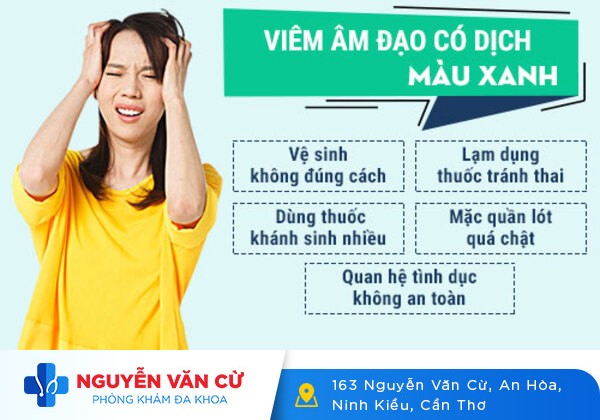 Huyết Trắng Có Màu Xanh – Hồi Chuông Cảnh Báo Nhiều Bệnh Phụ Khoa Nguy Hiểm
