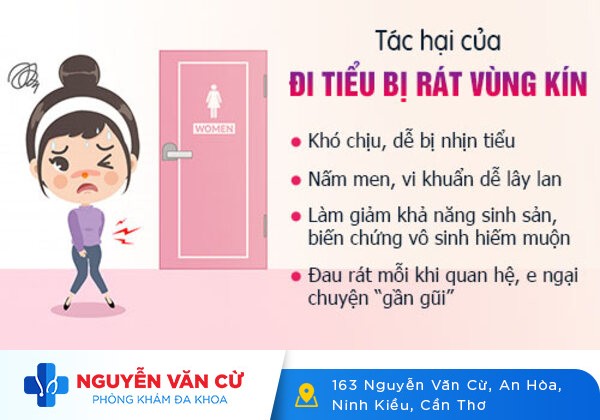 Tiểu Rát Ở Nữ Giới – Cảnh Báo Nhiều Bệnh Lý Nguy Hiểm